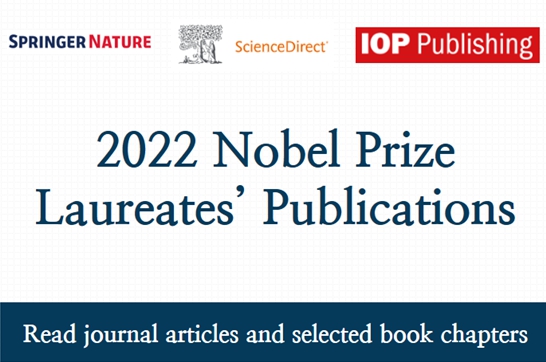 2022 Nobel Prize Laureates’ Publications